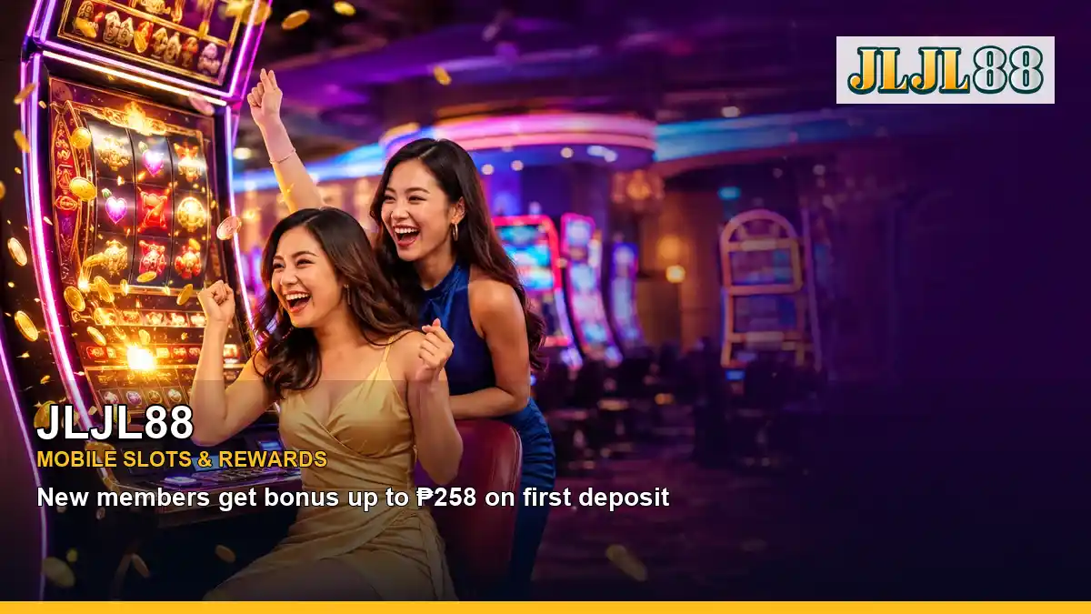 JLJL88 gold-lit jackpot slot games in a radiant layout for Philippine players